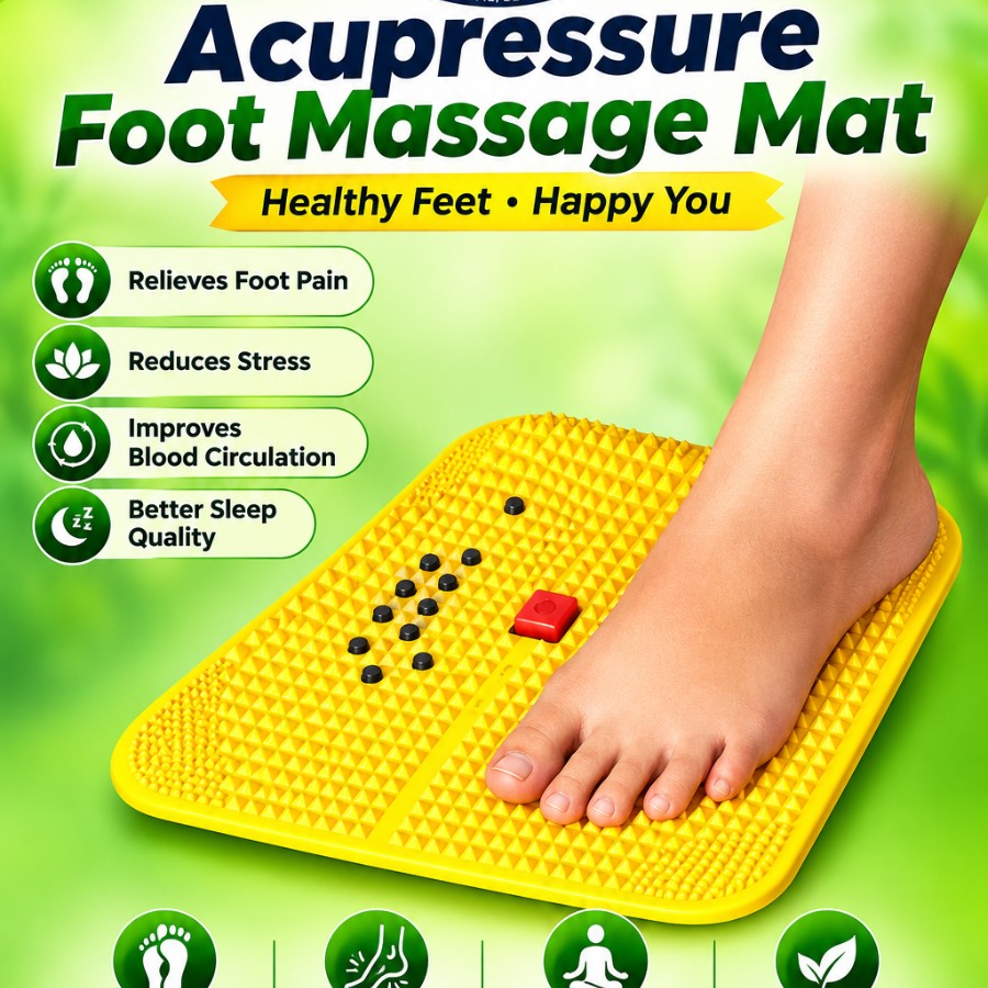 Acupressure foot massage mat - A One Mart