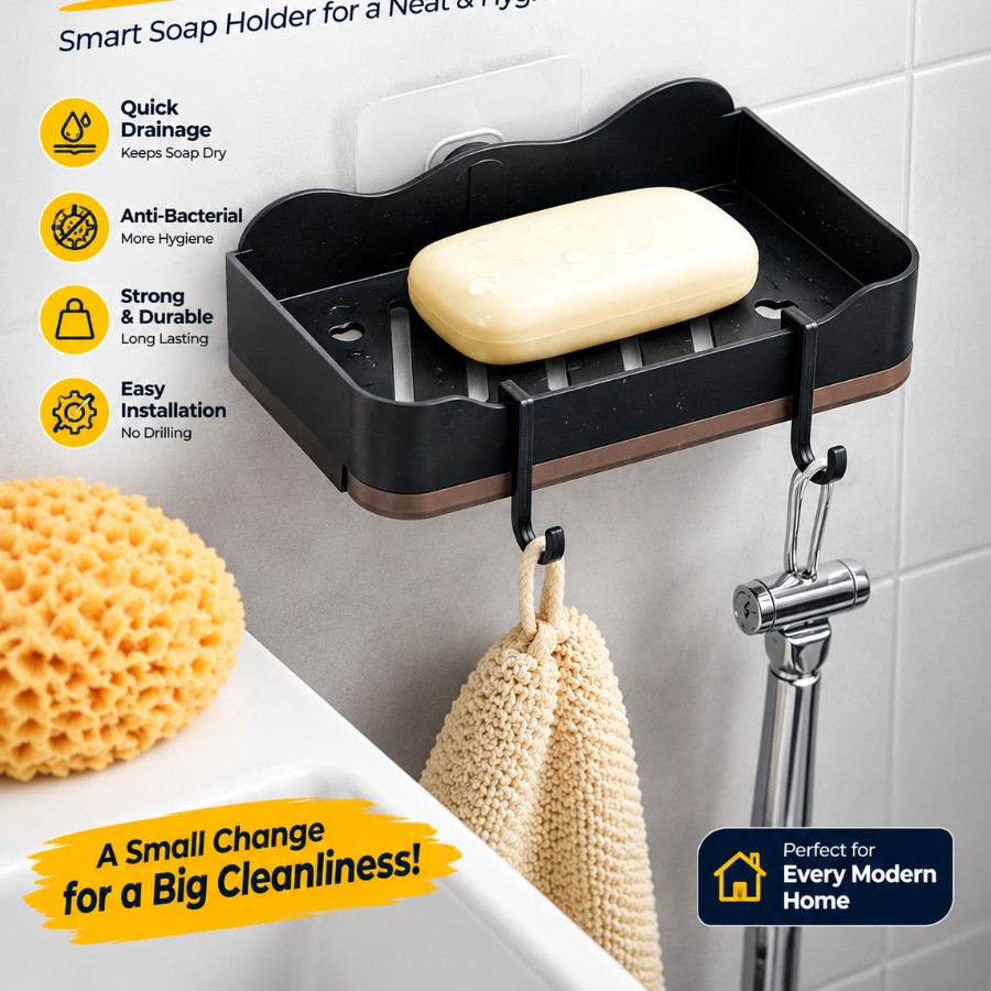 wall mounted soap holder - A One Mart