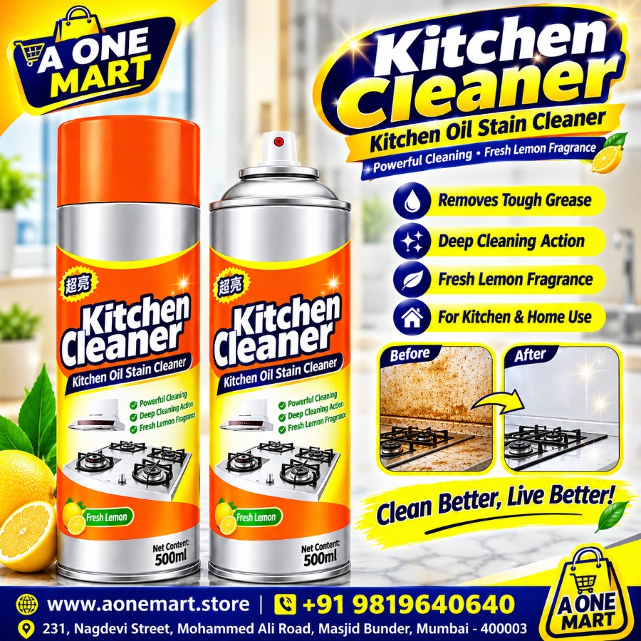 Kitchen oil stain cleaner - A One Mart